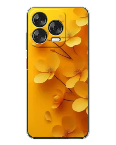 Чехол для ZTE Nubia V70 Design с картинкой «Золотые лепестки»