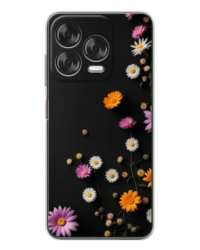 Чехол для ZTE Nubia V70 Design с картинкой «Цветочная композиция»