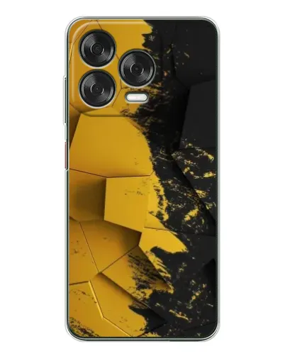 Чехол для ZTE Nubia V70 Design с картинкой «Золотые осколки геометрии» Чехол для ZTE Nubia V70 Design с картинкой «Золотые осколки геометрии»