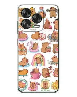 Чехол для ZTE Nubia V70 Design с картинкой «Капибары набор» Чехол для ZTE Nubia V70 Design с картинкой «Капибары набор»