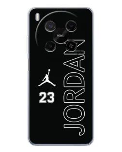 Чехол для ZTE Nubia V70 Max с картинкой «Jordan Vertical»