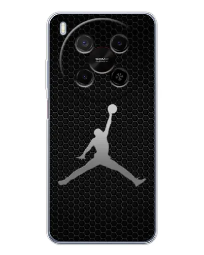 Чехол для ZTE Nubia V70 Max с картинкой «Jordan Dark Carbon»