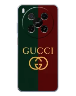 Чехол для ZTE Nubia V70 Max с картинкой «Gucci — темно-зеленый градиент»