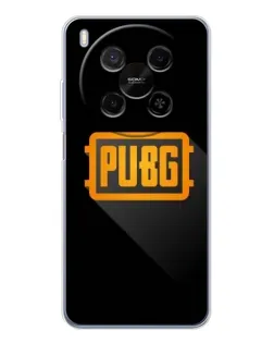 Чехол для ZTE Nubia V70 Max с картинкой «PUBG — рамка лого»