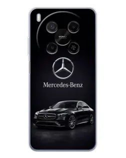 Чехол для ZTE Nubia V70 Max с картинкой «Mercedes — решетка радиатора»