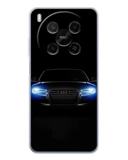 Чехол для ZTE Nubia V70 Max с картинкой «Audi в неоне»