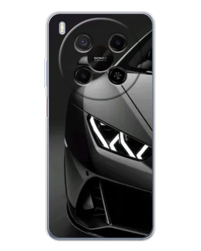 Чехол для ZTE Nubia V70 Max с картинкой «Lamborghini фары детализация»