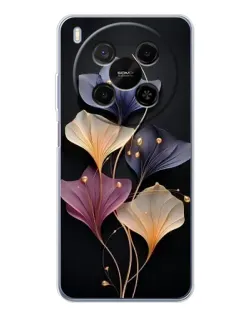 Чохол для ZTE Nubia V70 Max з картинкою «Лілові квіти грації»