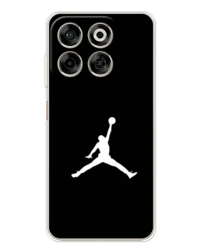 Чехол для ZTE Nubia V70 с картинкой «Jordan Silhouette»