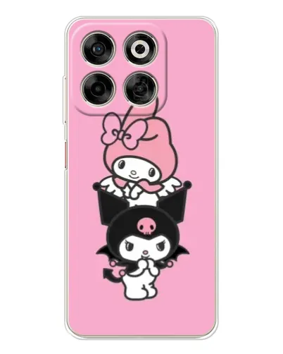 Чехол для ZTE Nubia V70 с картинкой «My Melody и Kuromi»