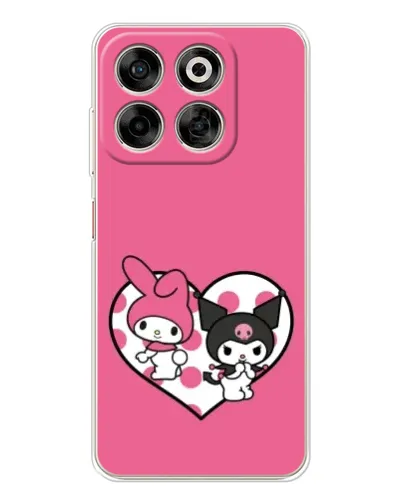 Чехол для ZTE Nubia V70 с картинкой «Kuromi и My Melody»
