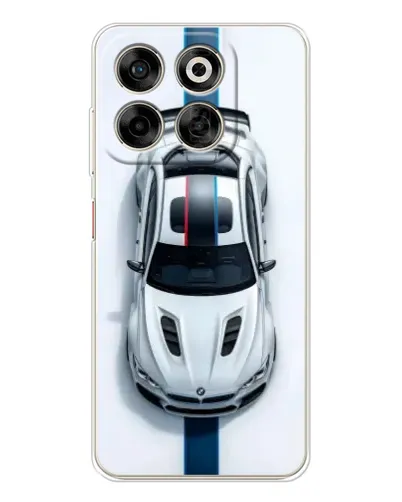 Чехол для ZTE Nubia V70 с картинкой «Вид сверху — BMW M»