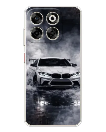 Чехол для ZTE Nubia V70 с картинкой «BMW сквозь туман»