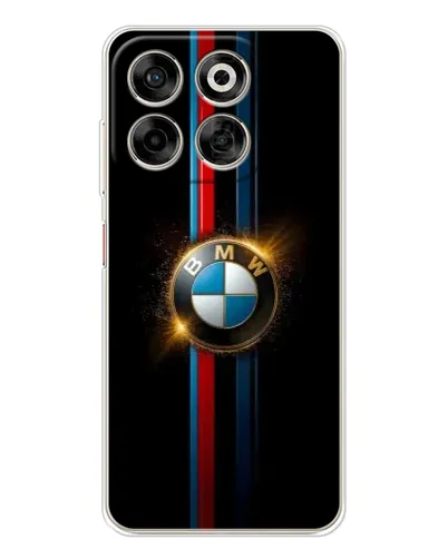 Чехол для ZTE Nubia V70 с картинкой «BMW M-Power неон»