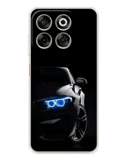 Чехол для ZTE Nubia V70 с картинкой «BMW — ночной взгляд»