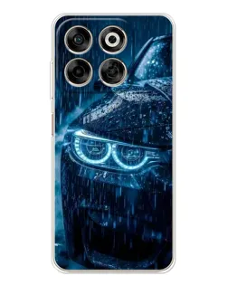 Чехол для ZTE Nubia V70 с картинкой «BMW под дождем»