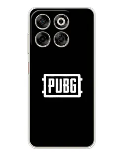 Чехол для ZTE Nubia V70 с картинкой «Лого BMW — металлический блеск»