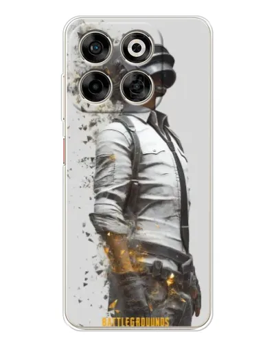 Чехол для ZTE Nubia V70 с картинкой «PUBG — боец в пыли» Чехол для ZTE Nubia V70 с картинкой «PUBG — боец в пыли»