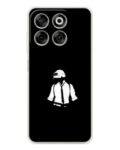 Чехол для ZTE Nubia V70 с картинкой «PUBG — белый шлем» Чехол для ZTE Nubia V70 с картинкой «PUBG — белый шлем»