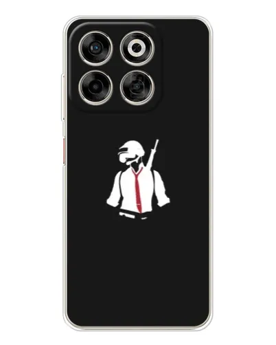 Чехол для ZTE Nubia V70 с картинкой «PUBG — силуэт воина» Чехол для ZTE Nubia V70 с картинкой «PUBG — силуэт воина»