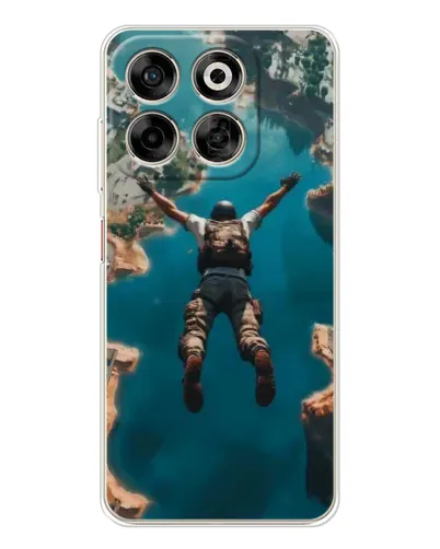Чехол для ZTE Nubia V70 с картинкой «PUBG — свободное падение» Чехол для ZTE Nubia V70 с картинкой «PUBG — свободное падение»