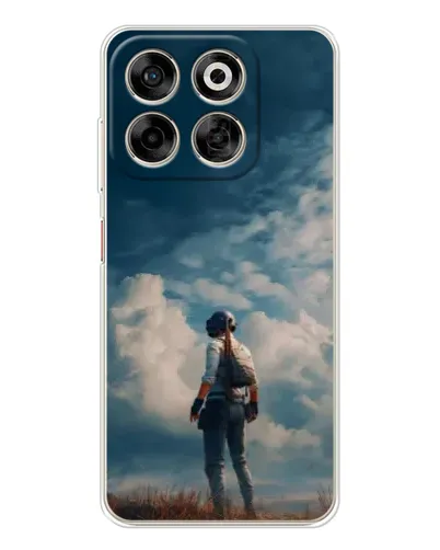 Чехол для ZTE Nubia V70 с картинкой «Герой PUBG на скале» Чехол для ZTE Nubia V70 с картинкой «Герой PUBG на скале»