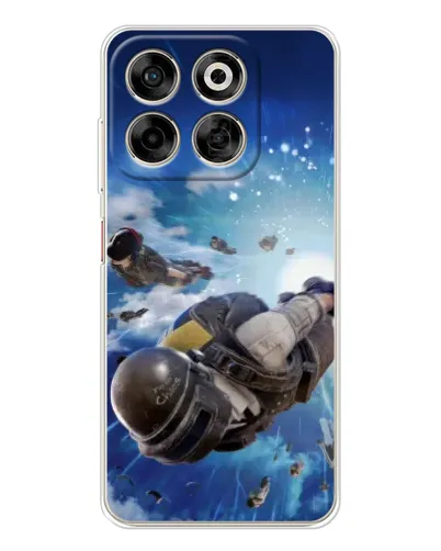 Чехол для ZTE Nubia V70 с картинкой «Десант PUBG — прыжок» Чехол для ZTE Nubia V70 с картинкой «Десант PUBG — прыжок»