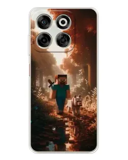Чохол для ZTE Nubia V70 з картинкою «Стів у лісі» Чохол для ZTE Nubia V70 з картинкою «Стів у лісі»
