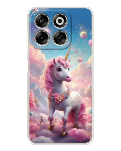 Чохол для ZTE Nubia V70 з картинкою «Єдиноріг серед хмар» Чохол для ZTE Nubia V70 з картинкою «Єдиноріг серед хмар»