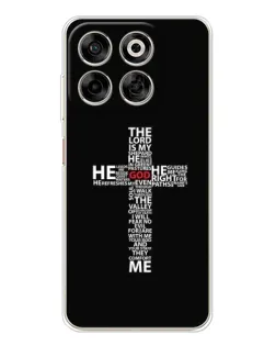 Чохол для ZTE Nubia V70 з картинкою «Текстовий хрест»