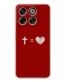 Чохол для ZTE Nubia V70 з картинкою «Рівняння любові»