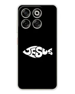 Чохол для ZTE Nubia V70 з картинкою «Риба  Jesus»