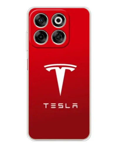 Чехол для ZTE Nubia V70 с картинкой «Tesla Red Classic»