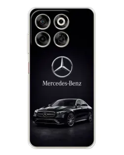 Чехол для ZTE Nubia V70 с картинкой «Mercedes — решетка радиатора»