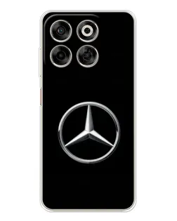 Чехол для ZTE Nubia V70 с картинкой «Mercedes классический лого»