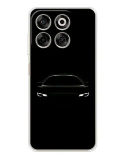 Чехол для ZTE Nubia V70 с картинкой «Взгляд Audi в темноте»