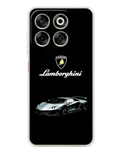 Чехол для ZTE Nubia V70 с картинкой «Логотип Lamborghini классика»