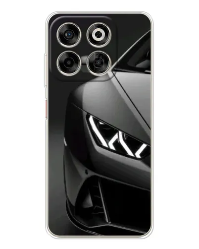 Чехол для ZTE Nubia V70 с картинкой «Lamborghini фары детализация»