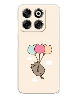 Чохол для ZTE Nubia V70 з картинкою «Пушин на кульках»