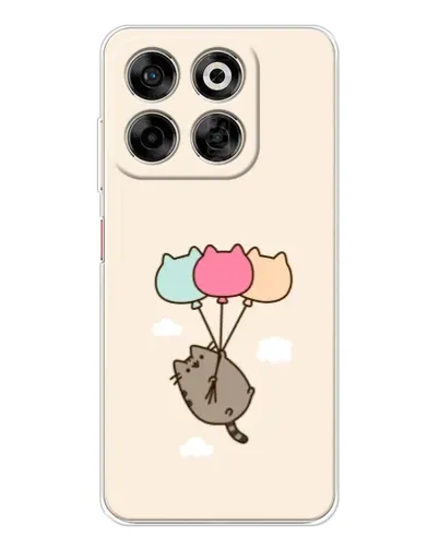 Чохол для ZTE Nubia V70 з картинкою «Пушин на кульках»
