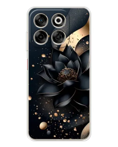 Чехол для ZTE Nubia V70 с картинкой «Черный лотос» Чехол для ZTE Nubia V70 с картинкой «Черный лотос»