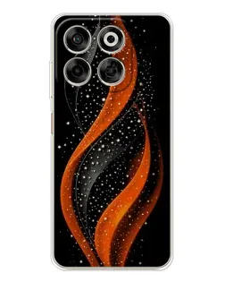 Чохол для ZTE Nubia V70 з картинкою «Вогняна зоряна хвиля»
