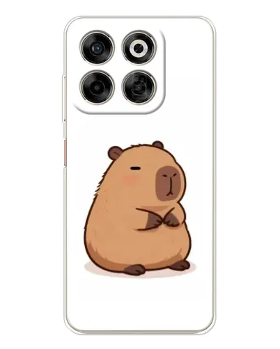 Чехол для ZTE Nubia V70 с картинкой «Толстенькая капибара»