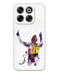 Чехол для ZTE Nubia V70 с картинкой «Акварельный Месси Барселона» Чехол для ZTE Nubia V70 с картинкой «Акварельный Месси Барселона»