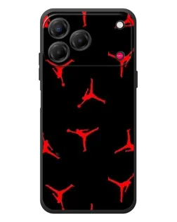 Чехол для ZTE Nubia V80 Design с картинкой «Jordan Red Pattern» Чехол для ZTE Nubia V80 Design с картинкой «Jordan Red Pattern»