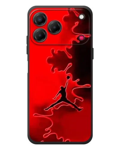 Чехол для ZTE Nubia V80 Design с картинкой «Jordan Red Smoke»