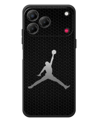 Чехол для ZTE Nubia V80 Design с картинкой «Jordan Dark Carbon»