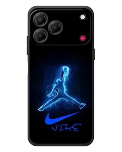 Чехол для ZTE Nubia V80 Design с картинкой «Jordan Neon Blue» Чехол для ZTE Nubia V80 Design с картинкой «Jordan Neon Blue»