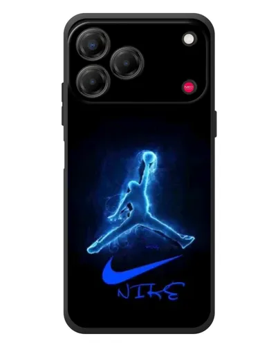 Чехол для ZTE Nubia V80 Design с картинкой «Jordan Neon Blue»