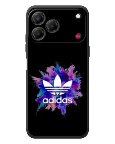 Чехол для ZTE Nubia V80 Design с картинкой «Взрыв красок Adidas»